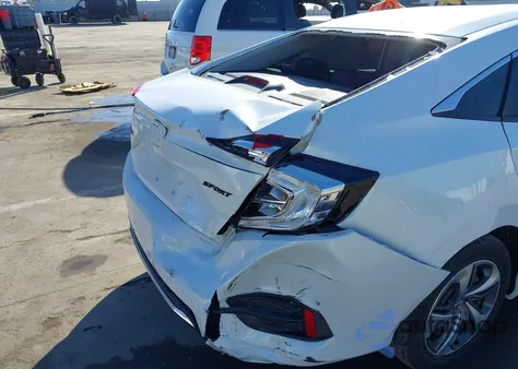 2020 Honda Civic Lx z USA, uszkodzony, nr VIN 2HGFC2F65LH513030